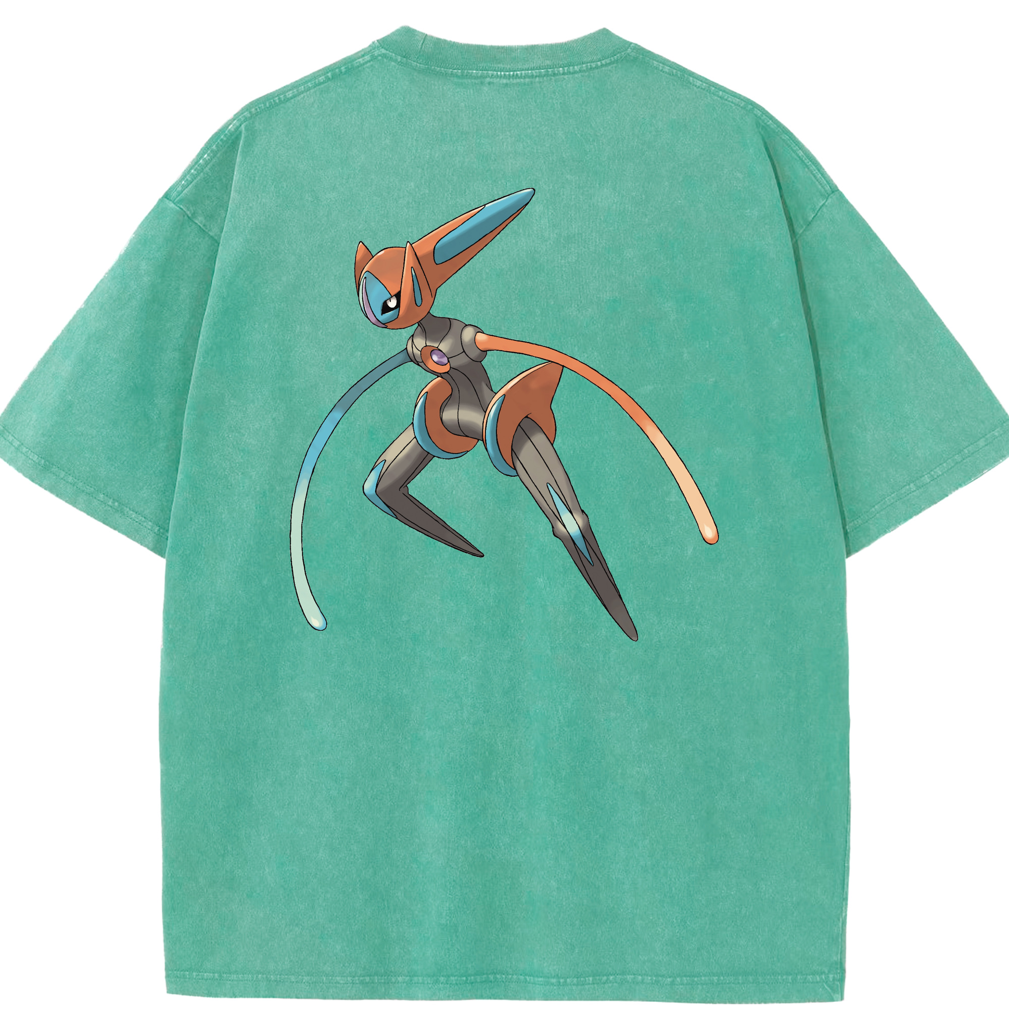 （画像用） ポケットモンスター Pokémon 綿100% ヴィンテージ風 半袖Tシャツ（背面プリント）